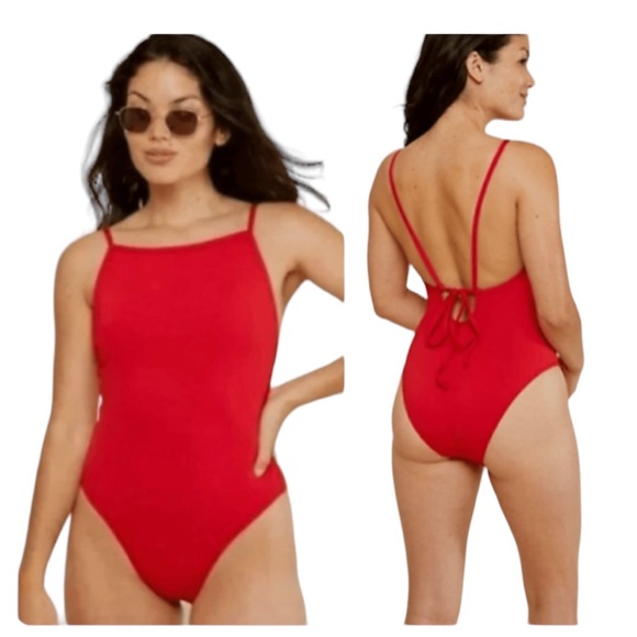 Women’s Andie Swim • Paloma • Large Tall • Chred • New with Tags‎ - Picture 2 of 9